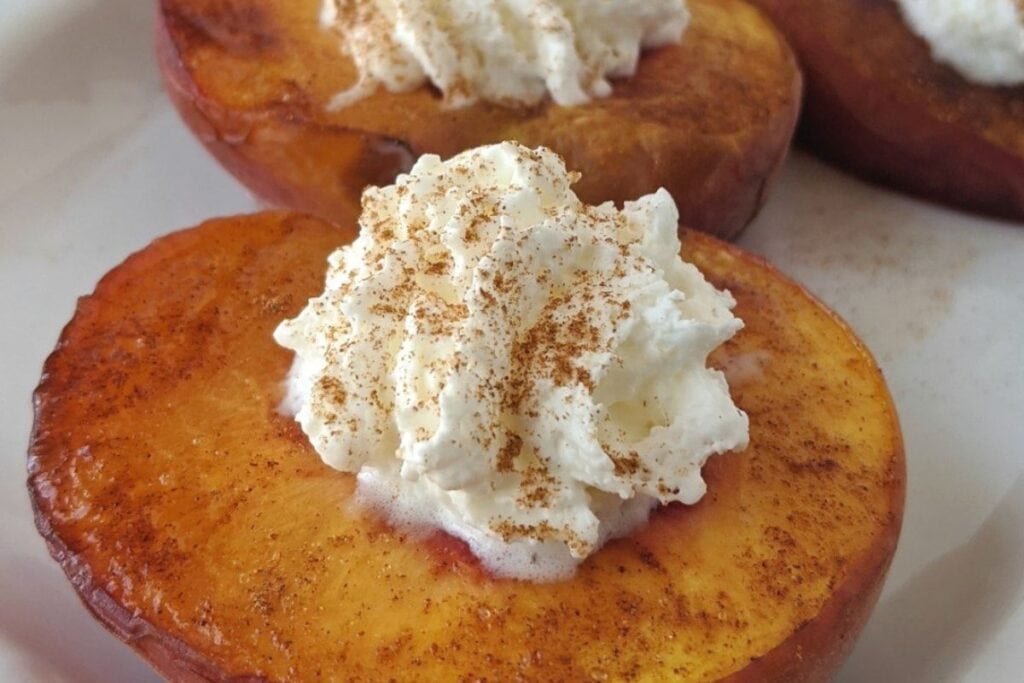 healthy peach recipes