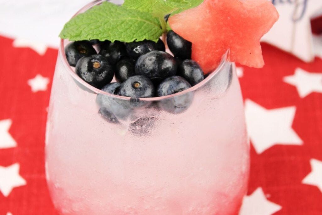 red white and blue cocktails