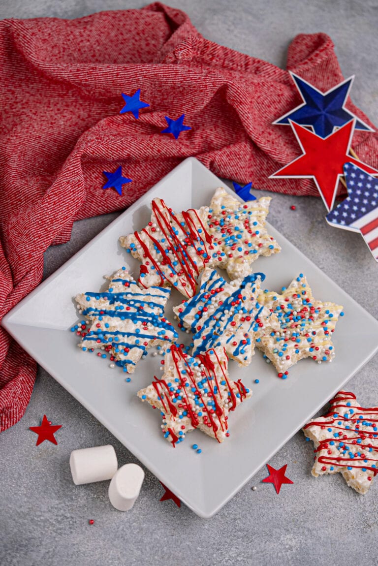 4th of July Rice Krispie Treats