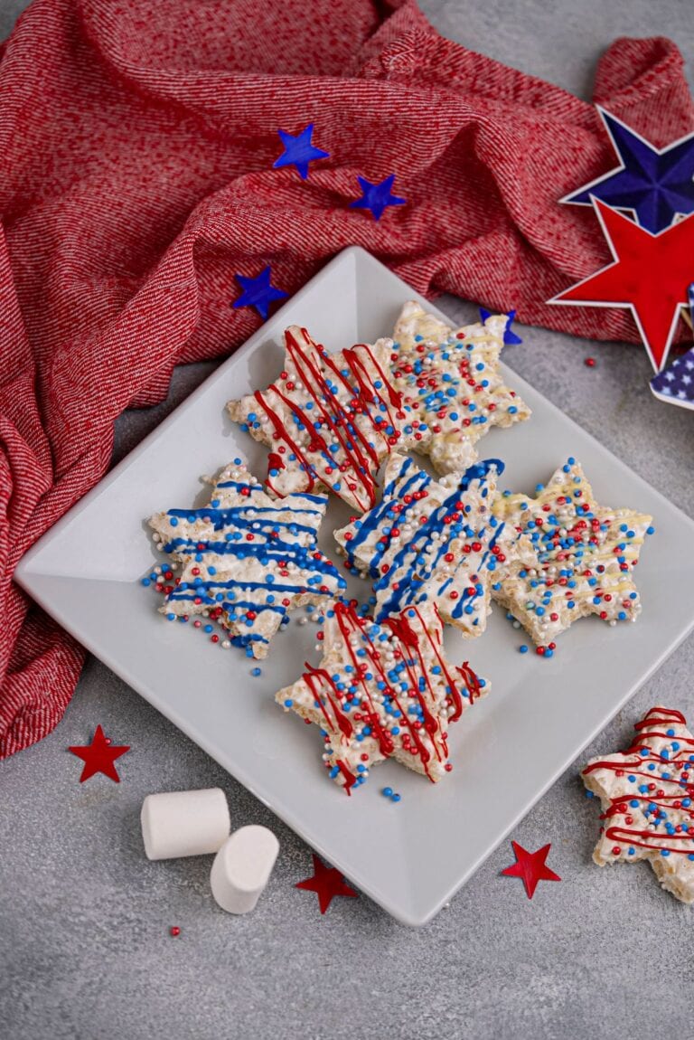 4th of July Rice Krispie Treats Recipe
