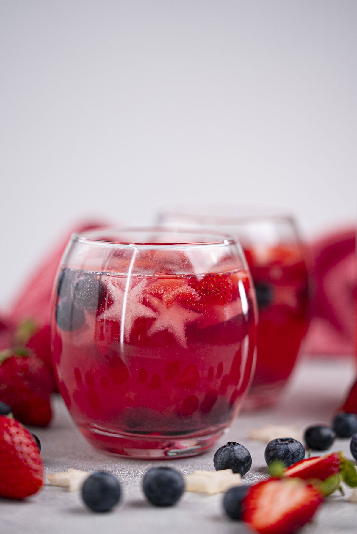 red white and blue sangria