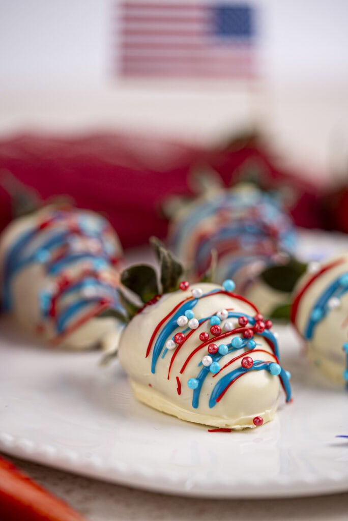 4th of july strawberries