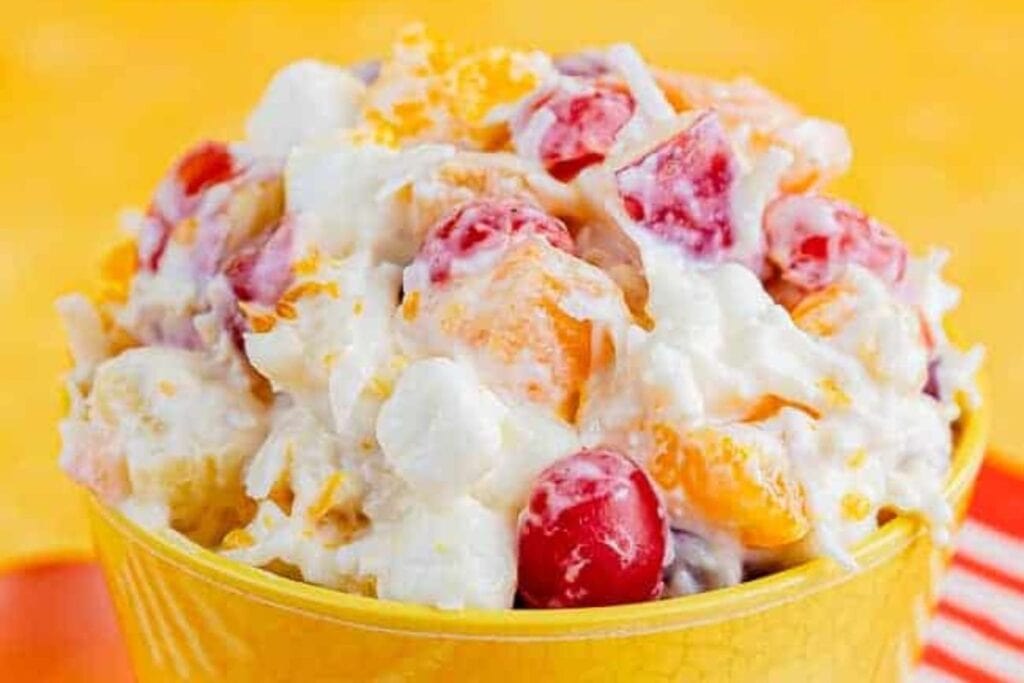 Ambrosia Fruit Salad by Love From The Oven