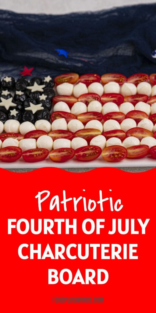 American Flag Charcuterie Board