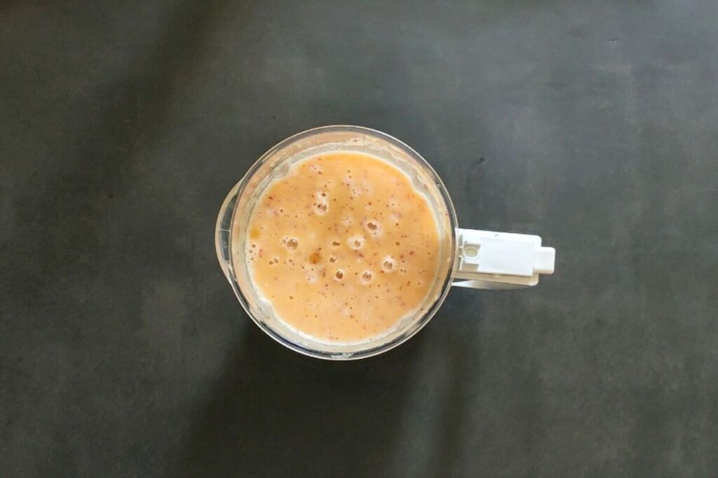 Apple Orange Smoothie by Green Bowl to Soul
