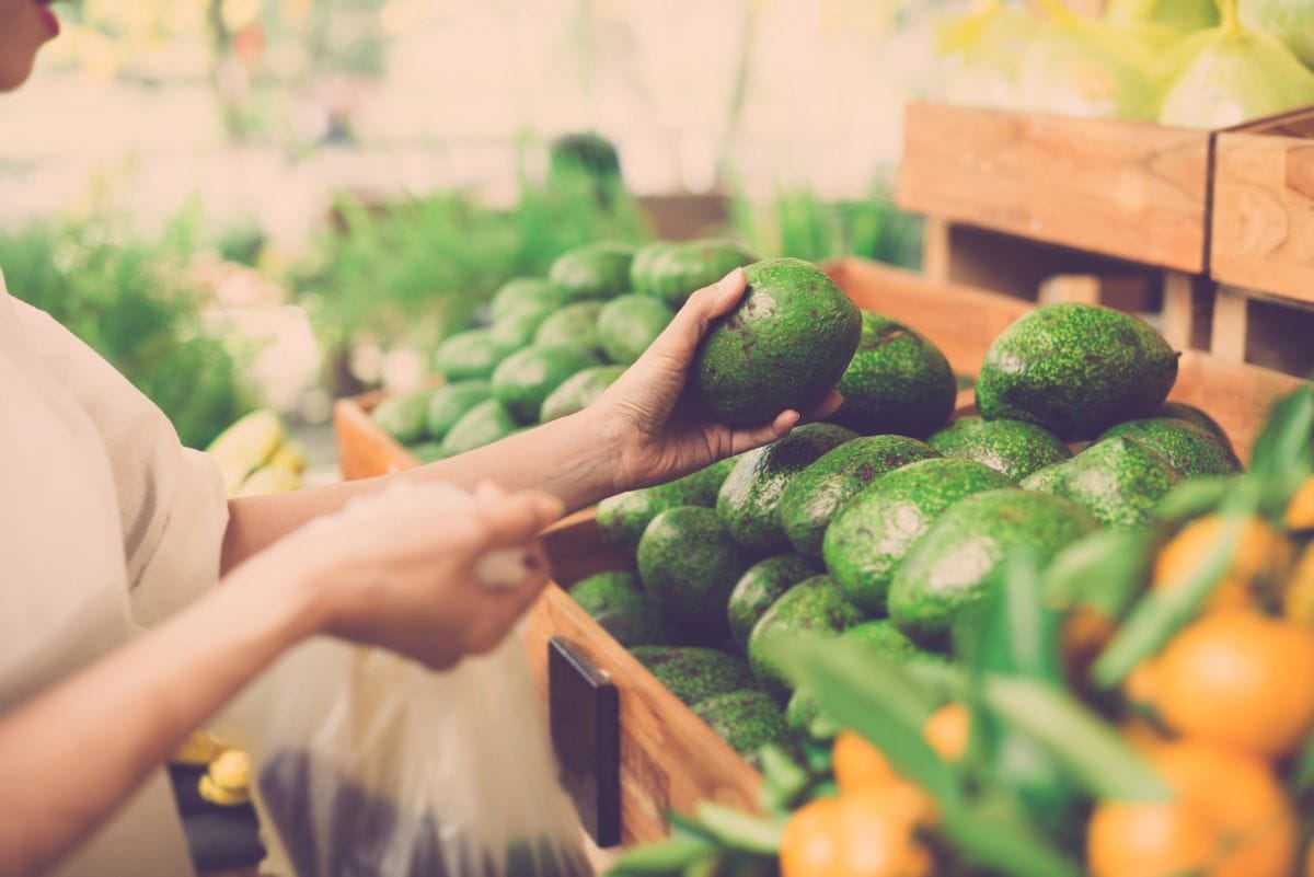 Avocados in storeDragonImages