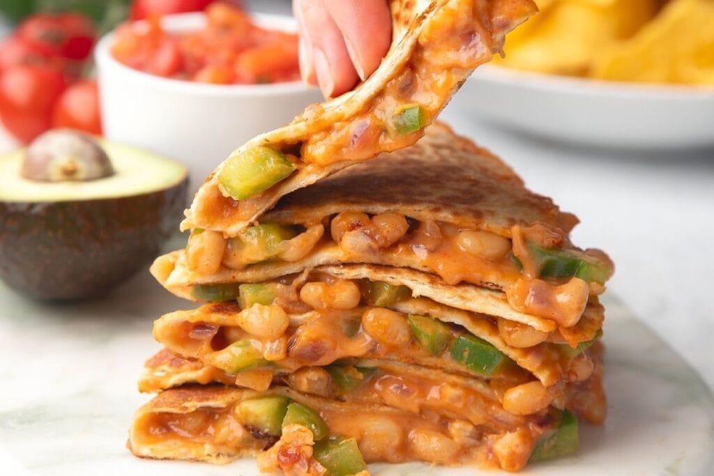 Baked Bean Quesadillas by Emily Leary