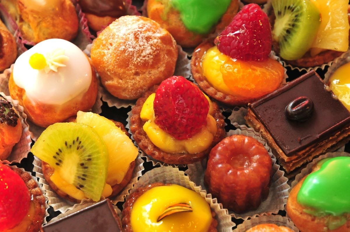 Bakery with pastriesPackshot