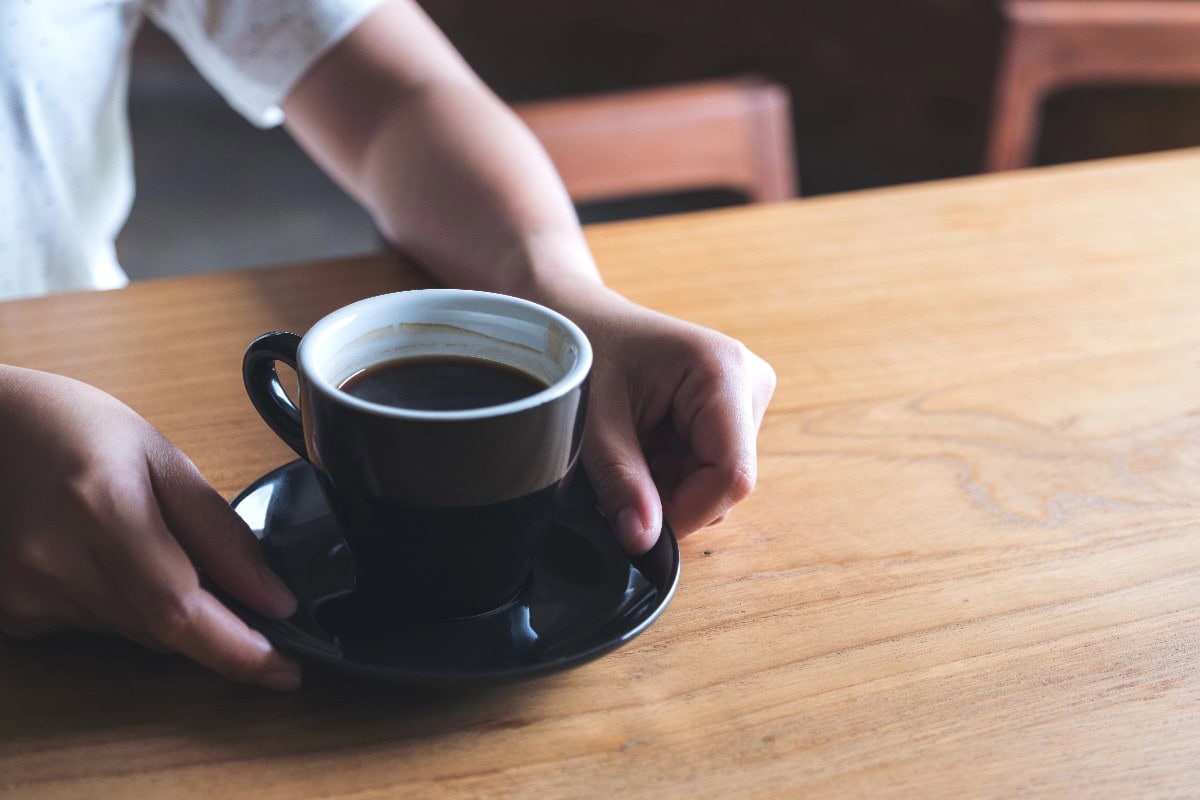 Black coffee