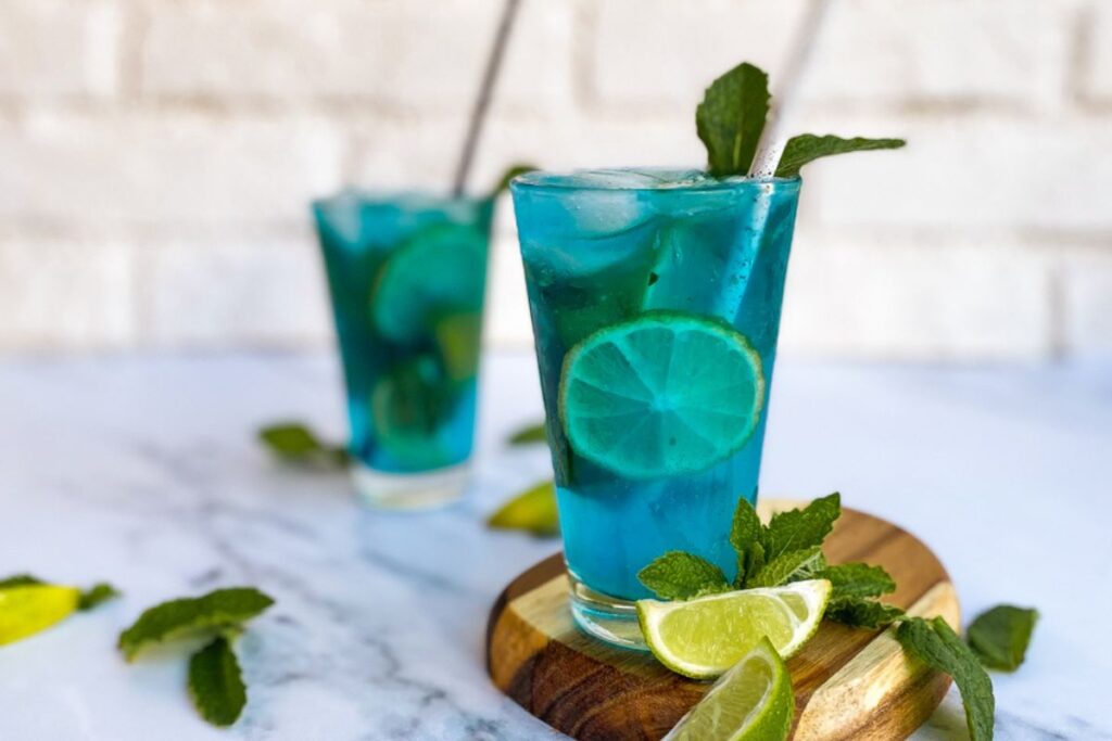 Blue Mojitos by The Grumpy Olive