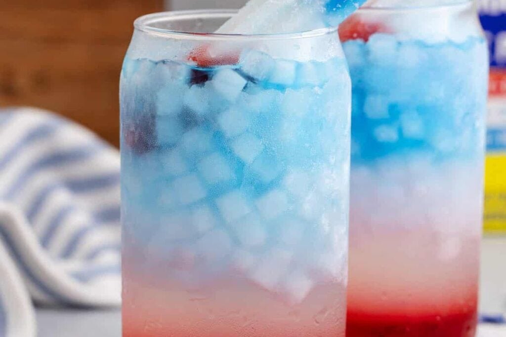 red white and blue cocktails