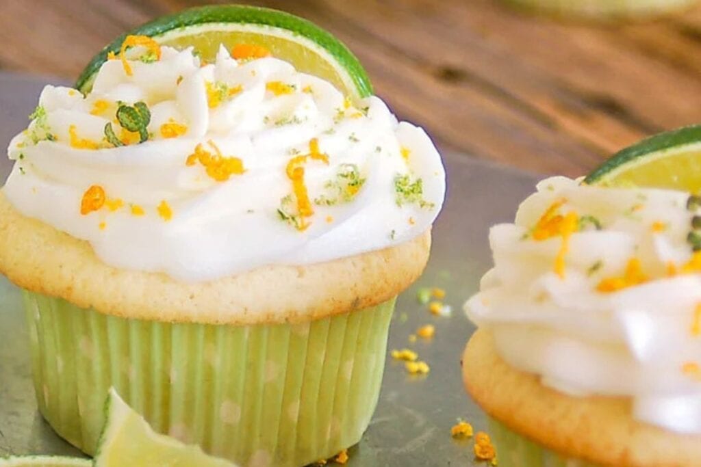 Boozy Margarita Cupcakes by The Slow Roasted Italian