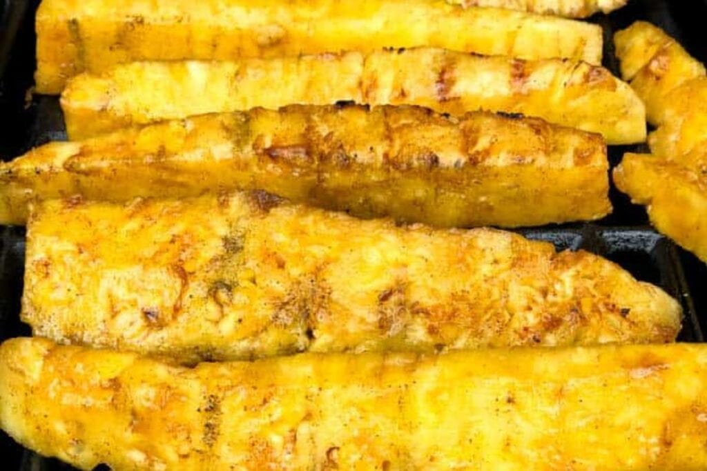 Brown Sugar Grilled Pineapple by The Happier Homemaker
