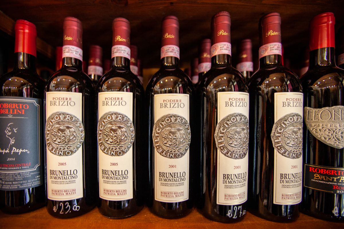 Brunello wine