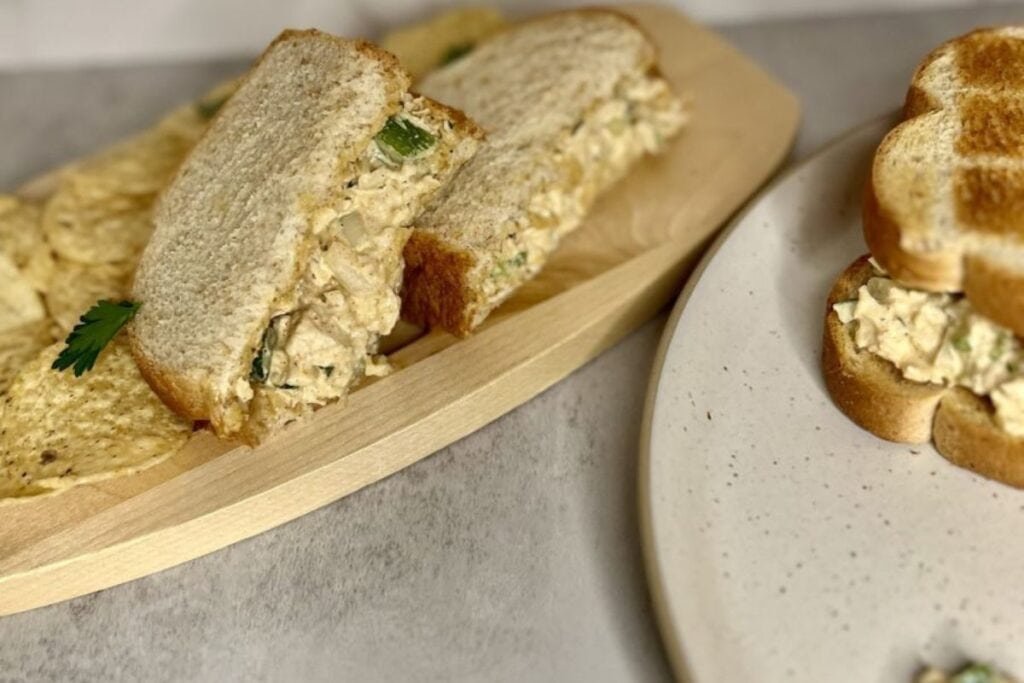 Cajun Chicken Salad by The Wholesome Spoon