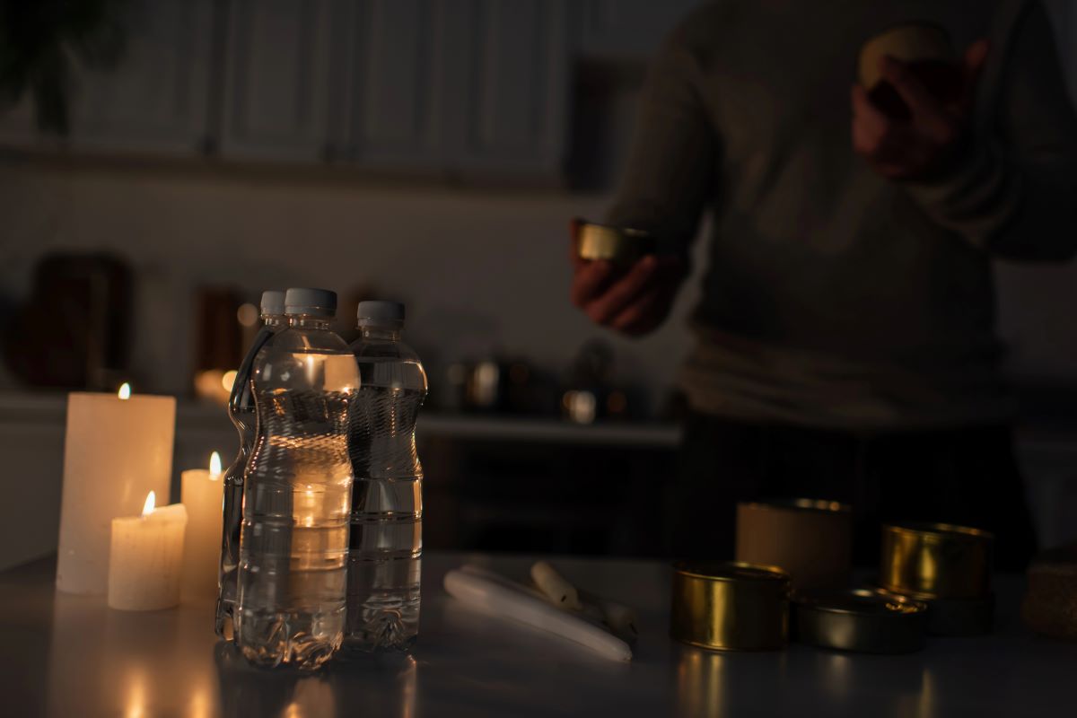 Candles at Varying Heights