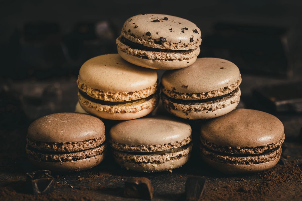 Caramell macaronn