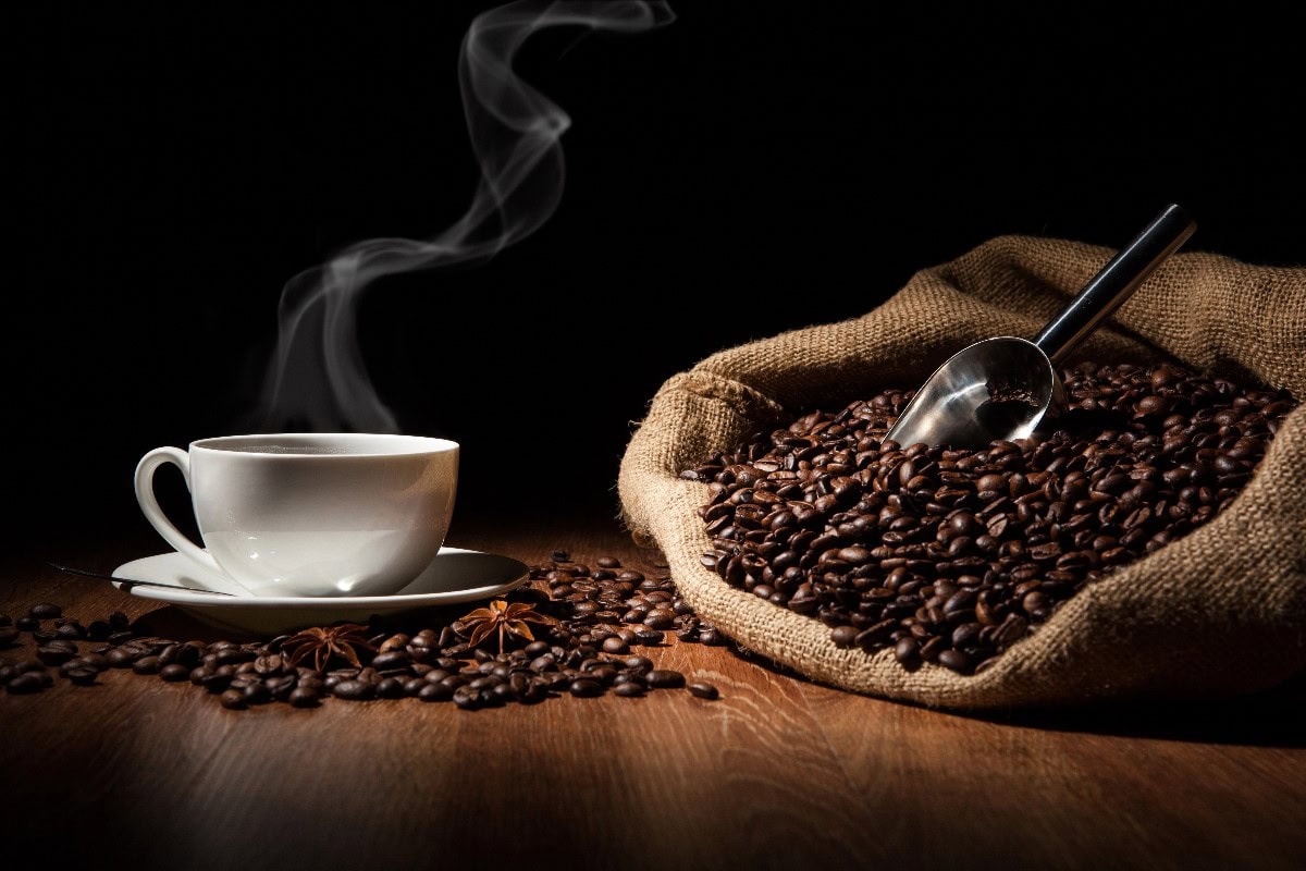 Coffee without flavor