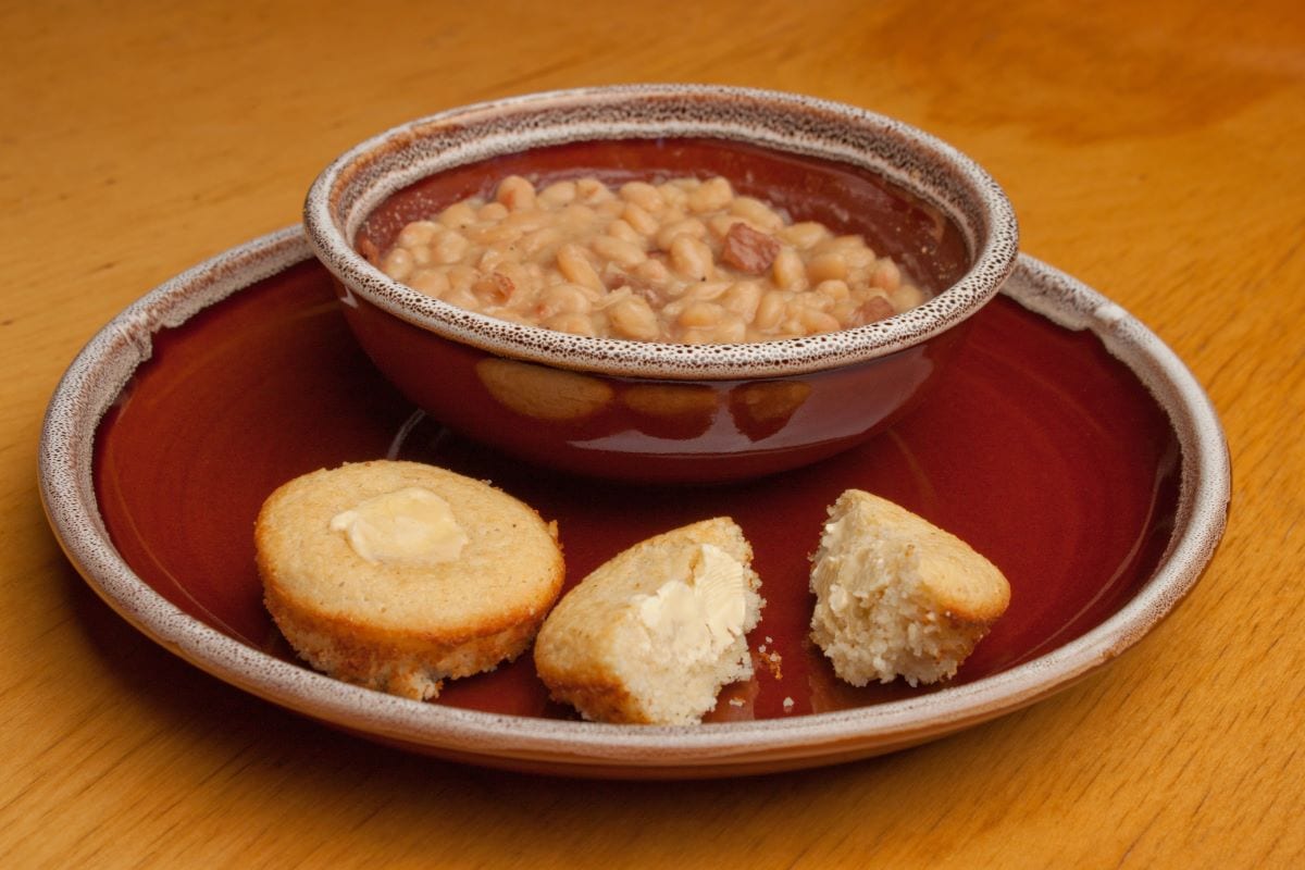 Cornbread and Pinto BeansMarkcarper