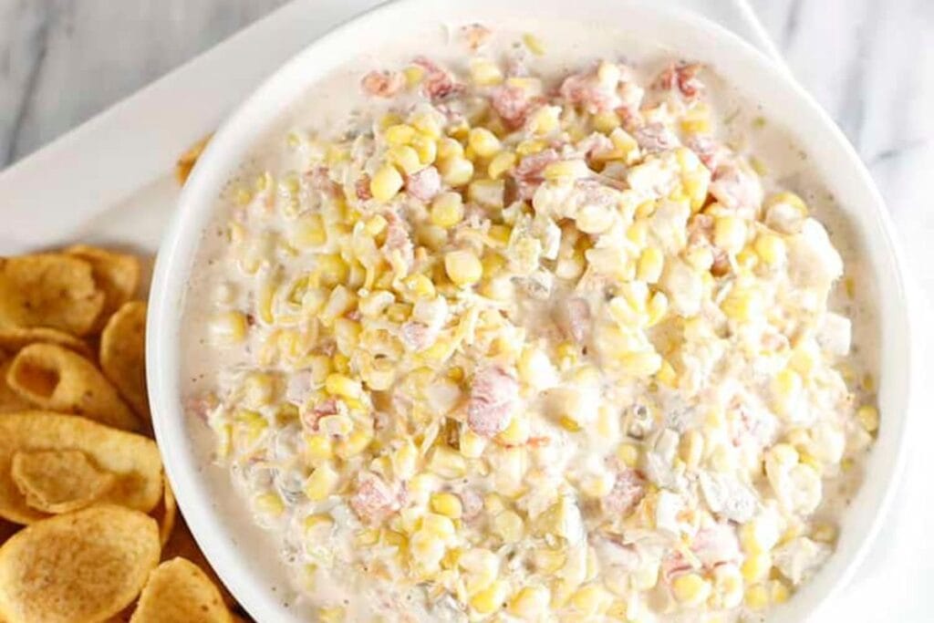Crack Corn Dip with Fritos by Rose Bakes
