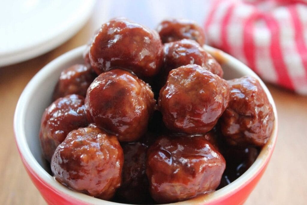 Crockpot Meatballs by Baking Beauty