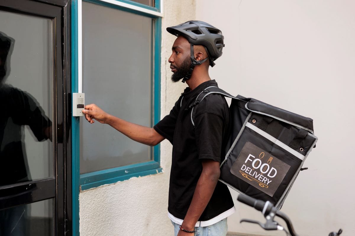 Driver at the door bellDragosCondreaW
