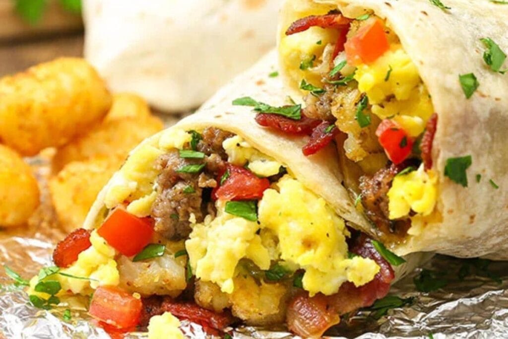 Easy Breakfast Burrito by The Slow Roasted Italian