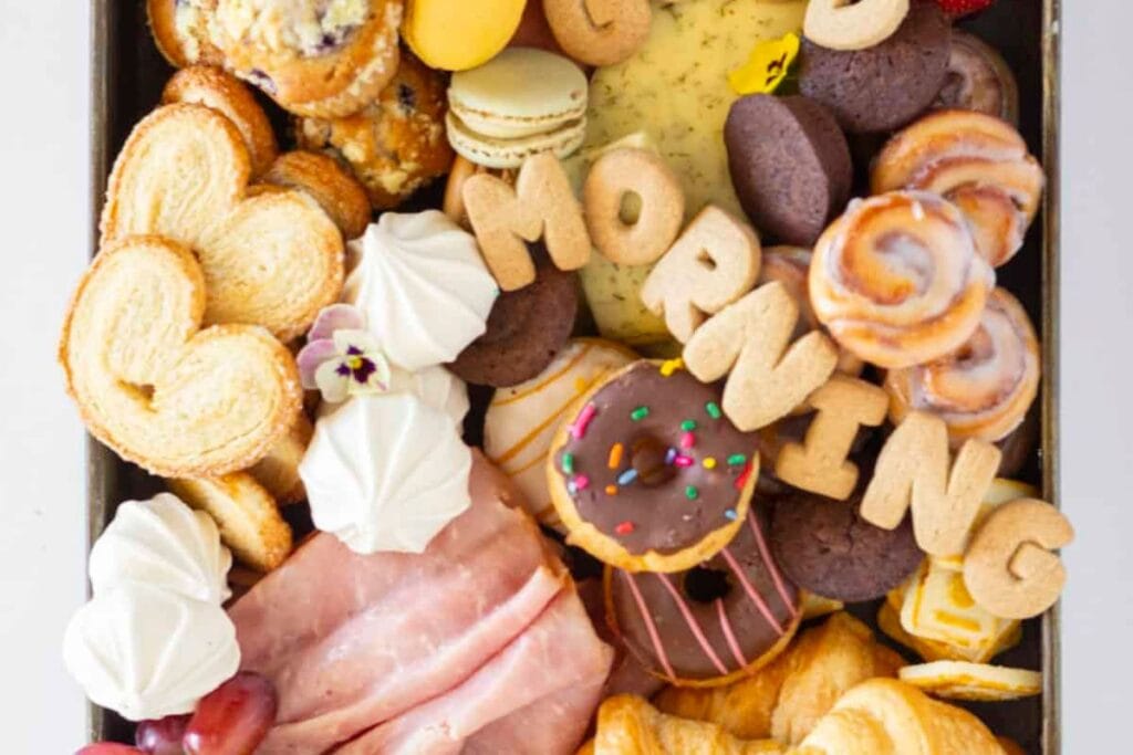 Easy Breakfast Charcuterie Board by Practically Homemade