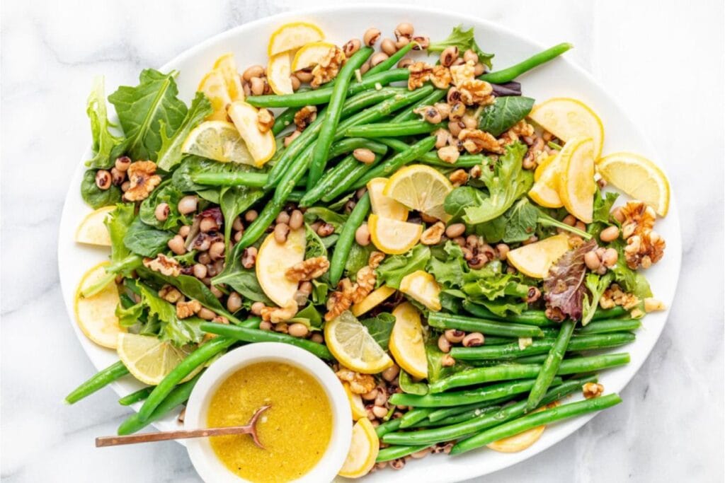 Easy Cold Green Bean Salad Happy Food Healthy Life