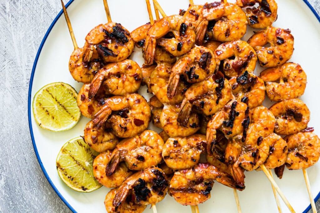 Easy Grilled Prawns by Recipes From A Pantry