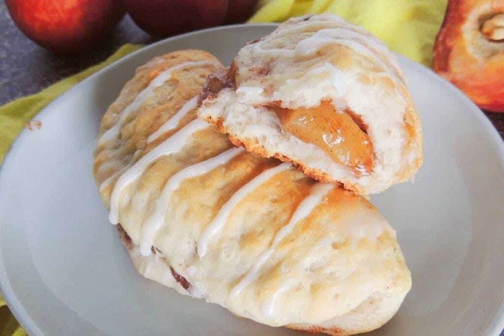 Easy Peach Pie Turnovers by Homeschool and Happiness