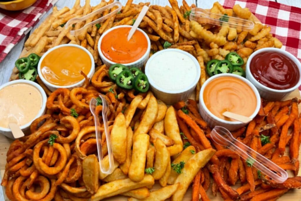 French Fry Charcuterie Board by mom Does Reviews