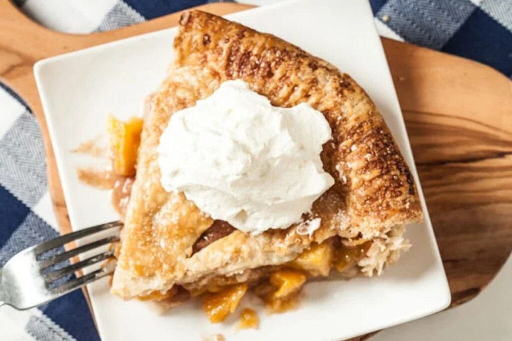Fresh Peach Pie with Flaky Butter Crust by Chew Out Loud 1