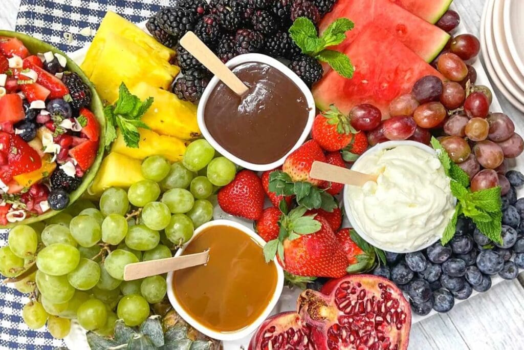 Fruit Charcuterie Board by TropRockin