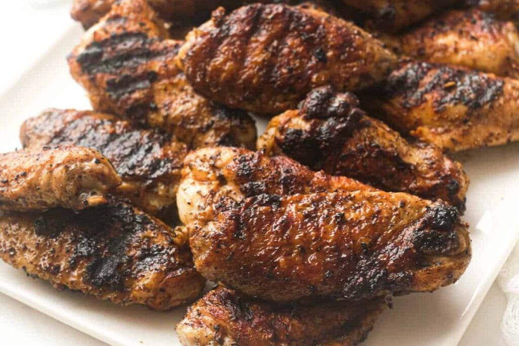 Grilled Chicken Wings by Budget Delicious