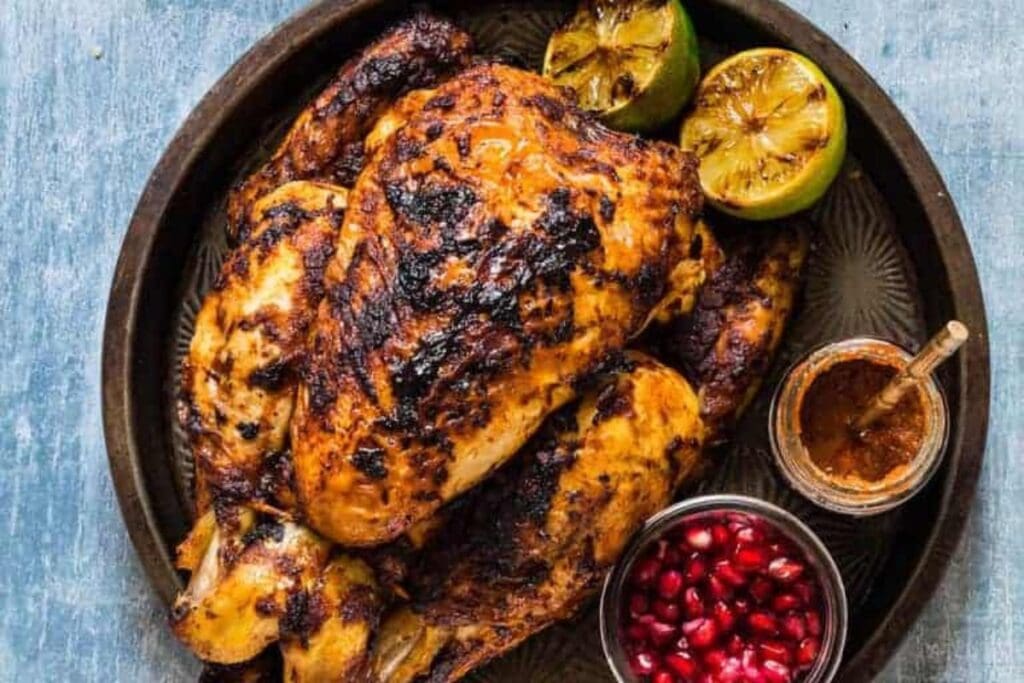 Grilled Whole Chicken by Recipes From A Pantry