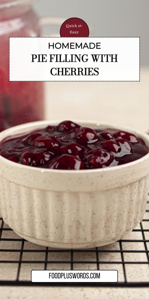 HOMEMADE CHERRY PIE FILLING