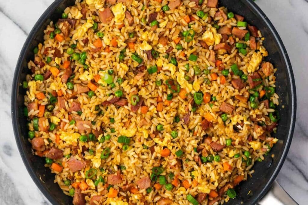 Ham Fried Rice by Well Fed Baker