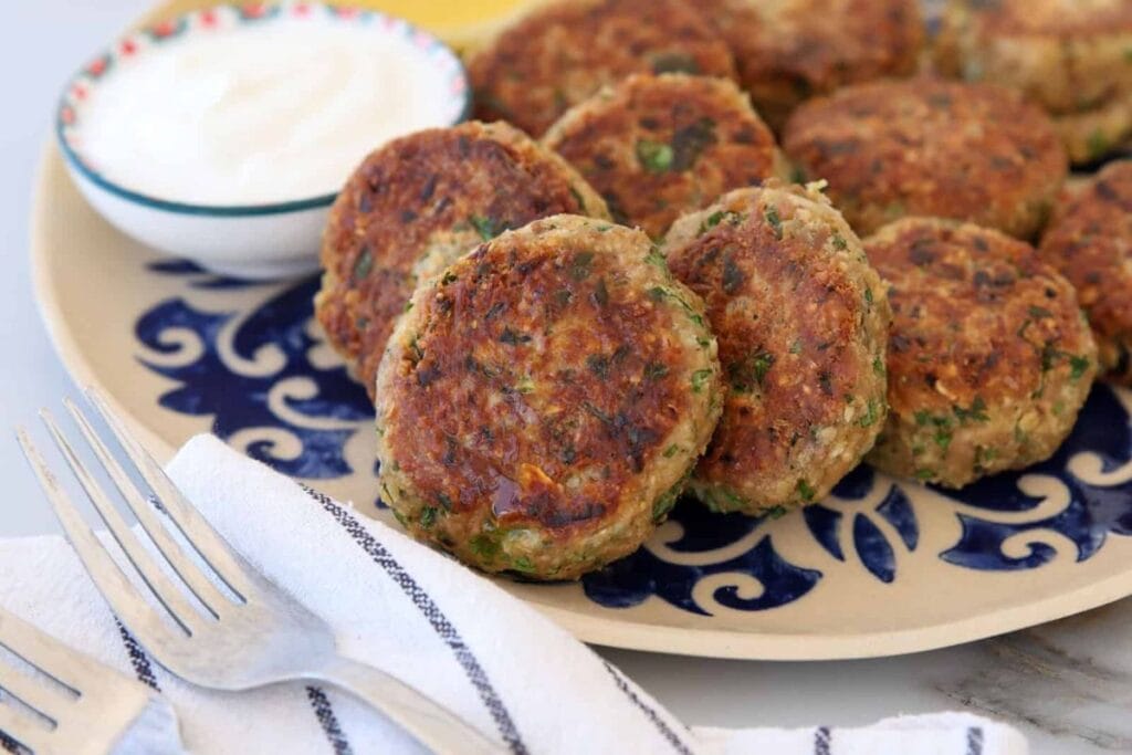 Healthy Tuna Oatmeal Patties by The Cooking Foodie