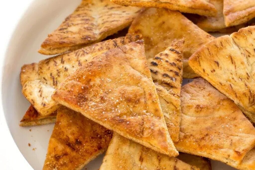 Homemade Pita Chips by Chef Savvy