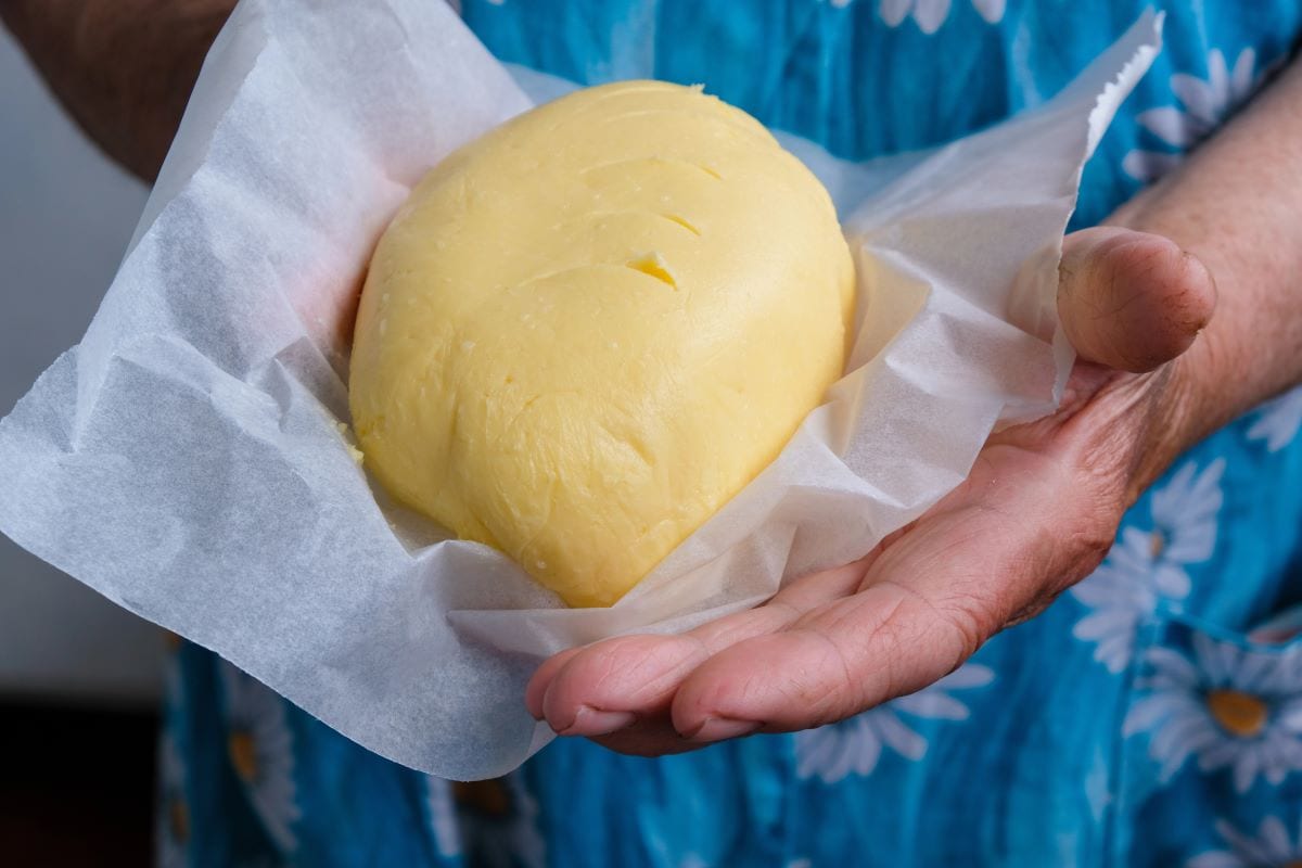 Homemade butterFeathery