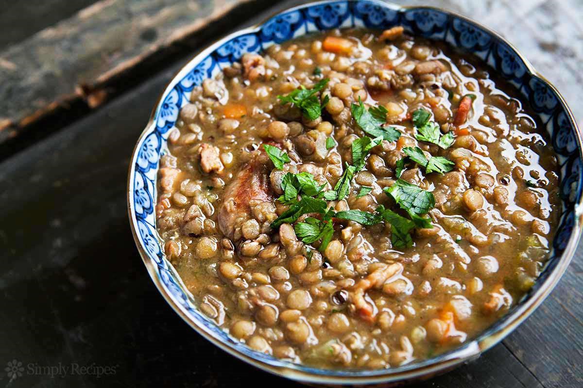 Lentil stew