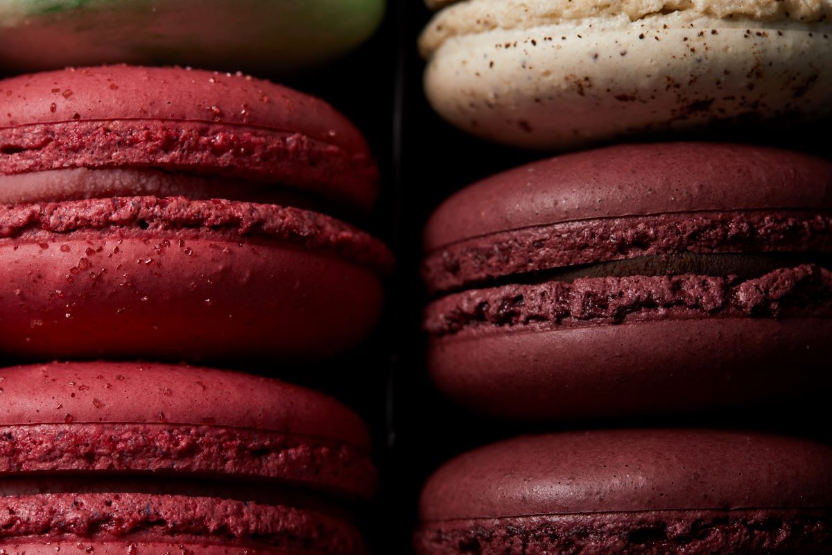 Macaron in bakery