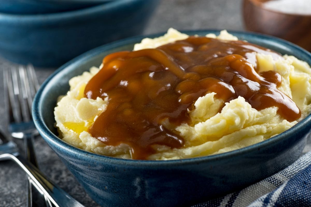 Mashed Potatoes with GravyFudio 1