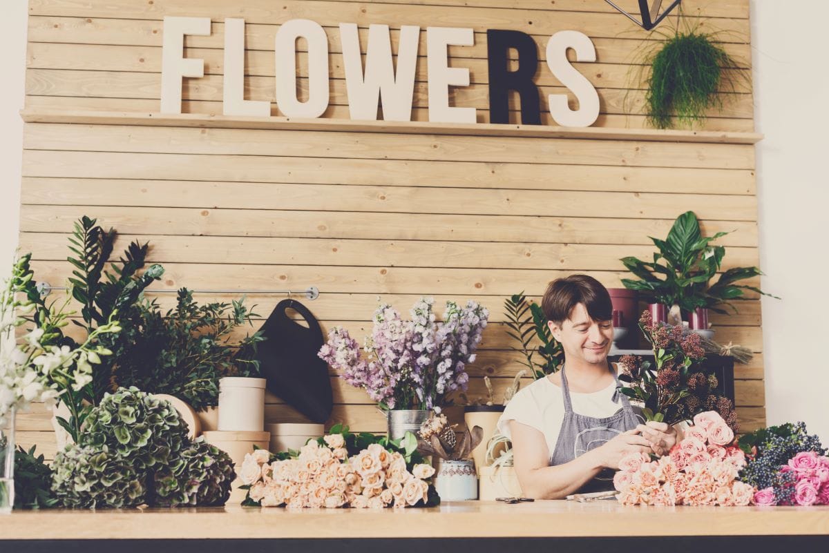 Minimal floral shopsMilkos