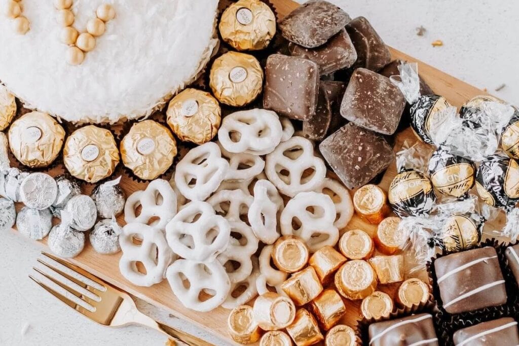 New Years Eve Treat Board by The Soccer Mom Blog