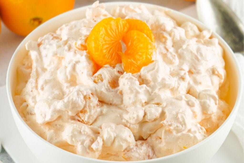 Orange Fluff Salad by Moms Who Save