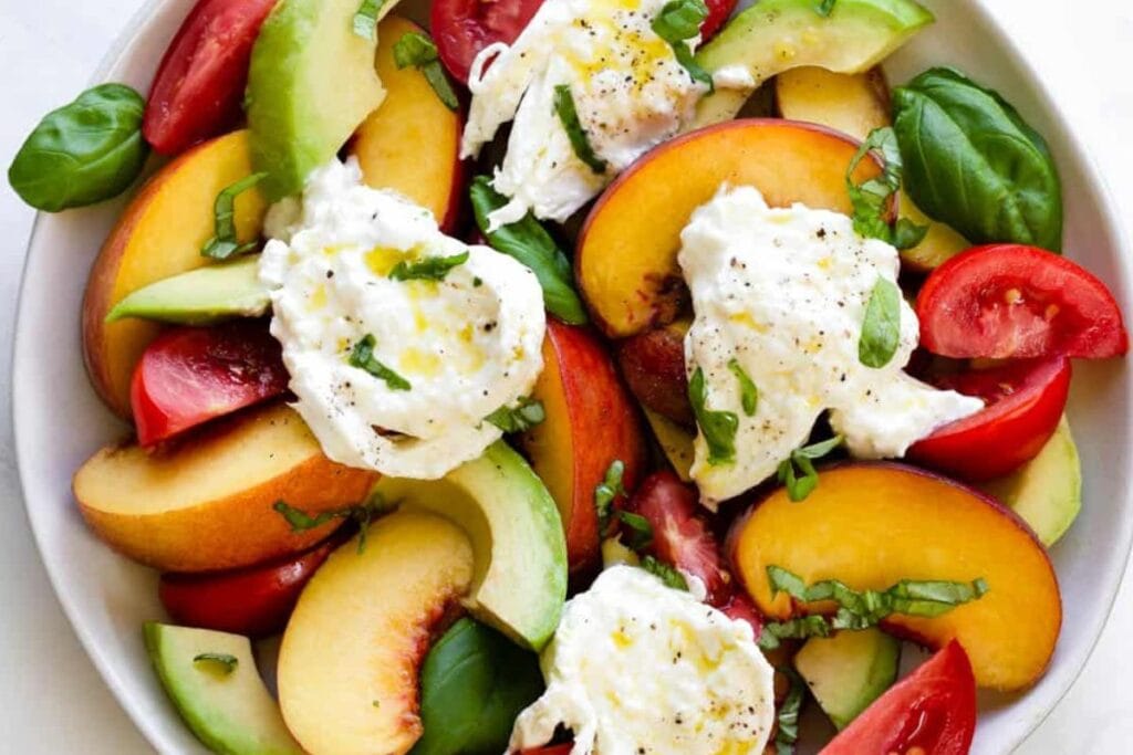 healthy peach recipes