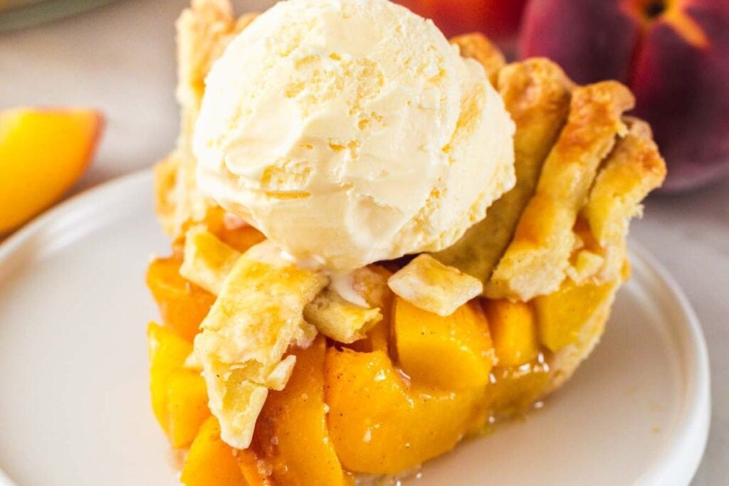 Peach Pie by Little Sunny Kitchen 1