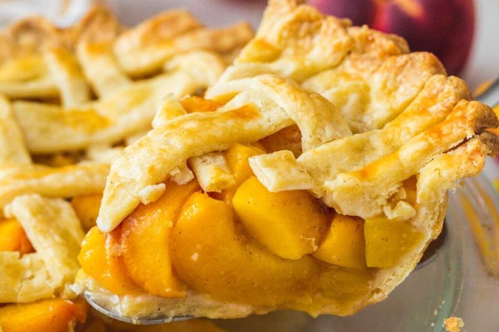 Peach Pie by Little Sunny Kitchen